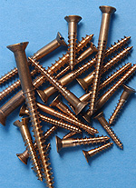 silicon bronze wood screws
